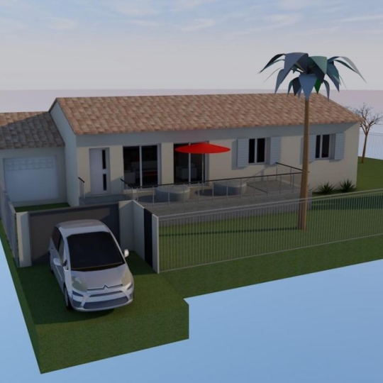  Les Maisons SAMI CONSTRUCTIONS : Maison / Villa | CASTILLON-DU-GARD (30210) | 90 m2 | 311 200 € 