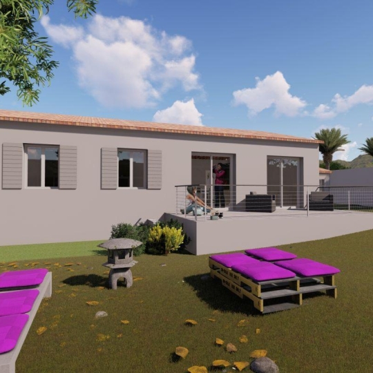  Les Maisons SAMI CONSTRUCTIONS : Maison / Villa | CASTILLON-DU-GARD (30210) | 90 m2 | 276 200 € 