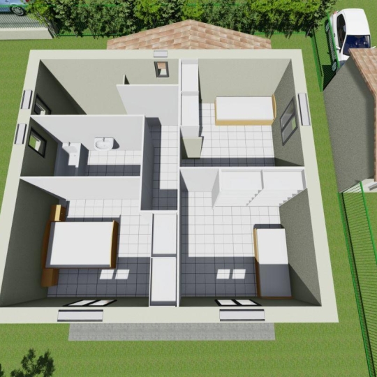  Les Maisons SAMI CONSTRUCTIONS : Maison / Villa | SAINT-VICTOR-DES-OULES (30700) | 87 m2 | 279 660 € 