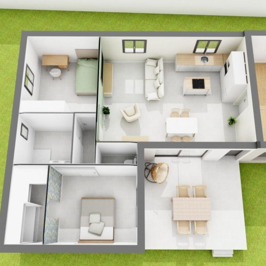  Les Maisons SAMI CONSTRUCTIONS : House | MANDUEL (30129) | 72 m2 | 241 800 € 