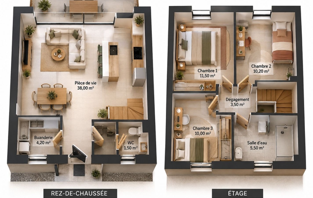 Les Maisons SAMI CONSTRUCTIONS : Maison / Villa | FONS (30730) | 80 m2 | 196 900 &euro; 