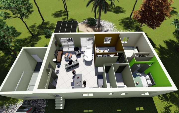 Les Maisons SAMI CONSTRUCTIONS : Maison / Villa | RIBAUTE-LES-TAVERNES (30720) | 90 m2 | 220 000 € 