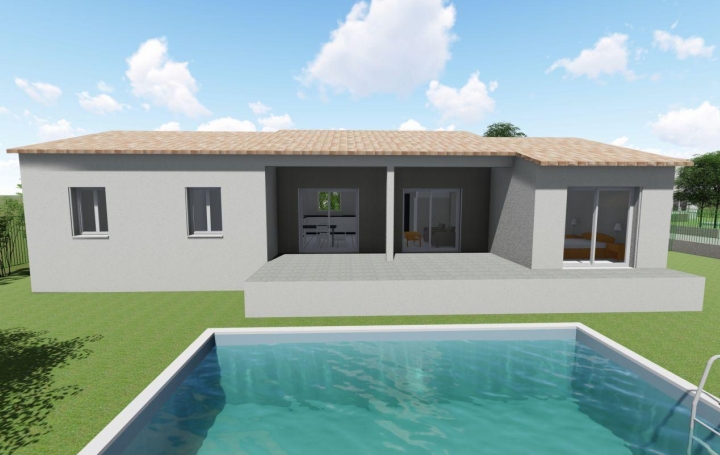 Les Maisons SAMI CONSTRUCTIONS : Maison / Villa | BOUCOIRAN-ET-NOZIERES (30190) | 100 m2 | 292 000 € 